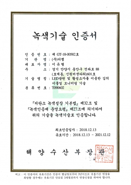 Green Technology Certification