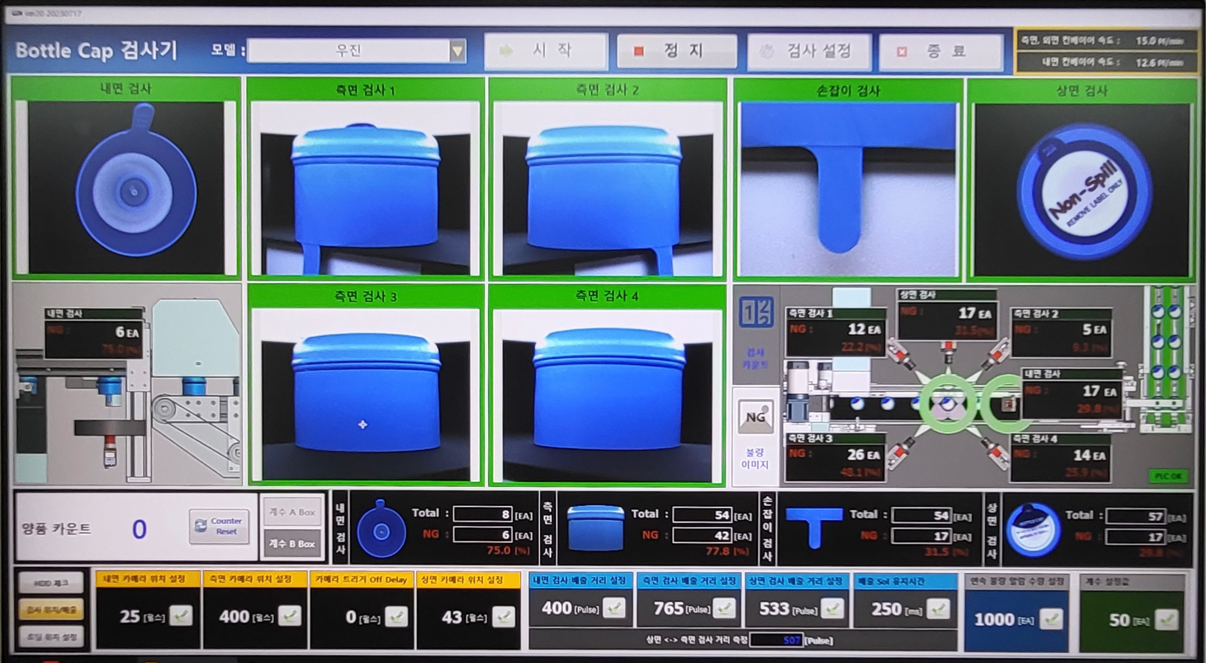 Water Cap Inspection Equipment